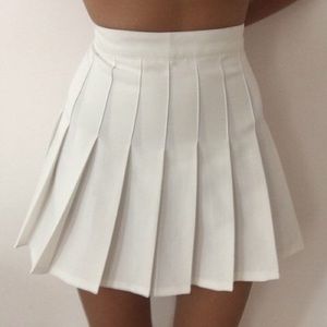 SOLD American Apparel White Tennis Skirt